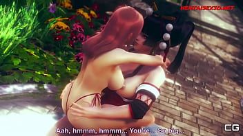 播放 女同性恋 3d 无尽未经审查的动漫色情