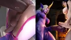 play Futa and Male Futa Orgy：情熱の編集